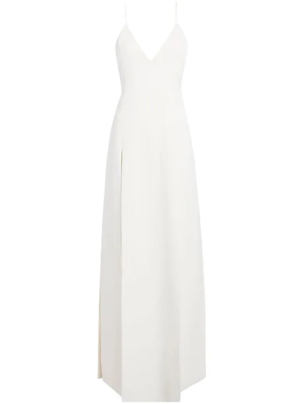 KHAITE Nonya Open Back Maxi Dress in White - Picture 4 of 12
